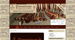 Desktop Screenshot of feriapirenaicadeluthiers.com